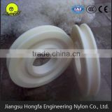 China high quality customized tower nylon crane pulley,nylon pulleys
