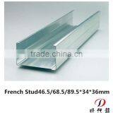 Galvanized Light Steel Keel Drywall Metal Studs& Tracks thumbnail-1