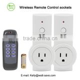 Smart Wireless Remote Control Socket Switches US Plug 2+1