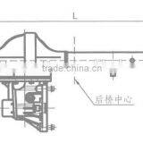 REAR DIFFERENTIAL AXLE FOR GOLF CAR thumbnail-2