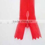 3# Nylon Invisible Zipper Lace Tape Zipper Close End Zipper With Water Drop Slider Women Dree Zipper thumbnail-2