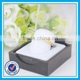 Brief Style Fancy Women Golden Ring cz Crystal 14k Thin Gold Ring thumbnail-4