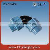 PP Compression Fittings, 90 Degree Elbow