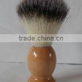 Wood handle beard brush synthetic hair
