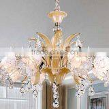 Flower Shape Glass Pendant Lamp , Glass Led Crystal Pendant Lighting thumbnail-3