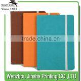 Personal Diary Promotional Handmade Leather Journals Wholesale Gift Notebook With Elastic Band