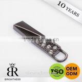 Fashion Metal Zipper Puller Clothes Accessory Brightness B1-80048