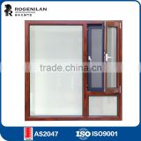 Rogenilan 1314 series energy saving thermal break aluminum glass casement window