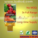 3.5 Inch IPS Touch Display Screen With High Brightness and High Contrast and Full Viewing Angle