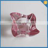 Langxu Colored Hand Painted Cheap Glass Candle Holder for Taper Candles thumbnail-2