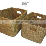 Water Hyacinth Laundry Basket thumbnail-1