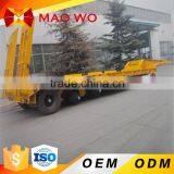 ODM Factory Solar Light Tower Leaf Spring 3 Axle Flatbed Semi Trailer in African