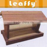 LEAFFY-Red Cedar Wood Bird Feeder BF3101 thumbnail-1