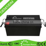 12v200 ah deep cycle maintenance free battery for wind solar hybrid power system