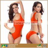 Women Unique Sexy Soft Spandex Nylon One Piece Tankinis Swimwear