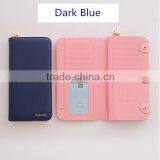 2017 New Arrivals Brand Lady Wallet , Colorful and Fashion Multifunction pu Leather Women Wallet With 72 Card Slots . thumbnail-2