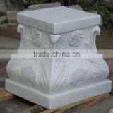 Royal Manor Design Natural Stone Granite Marble Column Base thumbnail-3