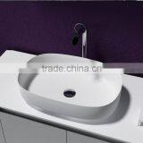 Bathroom Acrylic Solid Surface Wall-hung Wash Basins,Artificial Stone Washing Basin thumbnail-2