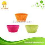 Food Grade Mini Silicone Cupcake Molds For Cake Decorating