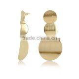 Hot Sales Latest Jewellery Gold Stud Earrings for Women thumbnail-2