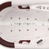 Luxury Whirlpool Best Safety Glass Acrylic Massage Bathtub thumbnail-2