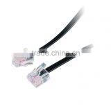 wholesale universal indoor/outdoor RJ11 telephone patch cord made in china