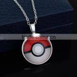 2016 Hot Sale Latest Design Fashion Pokeball Pokemon Pendant Necklace thumbnail-3