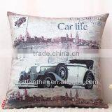100% Short Soft Velvet Printed Cushion thumbnail-6
