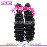 Top Beauty Hair Free Sample Hair Bundles Brazilian Virgin Human Deep Wave Brazilian Hair Bundles