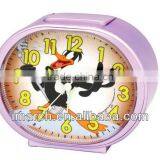 Good quality cartoon dial melody alarm clock/manufacturer alarm clocks