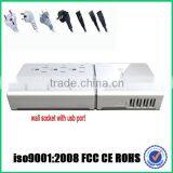 Mobile Phone Use Socket for Samsung,eu Socket, ac Socket With Usb Mobile Travel Charger thumbnail-2