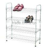 4 tier metal storage shelf Shoe Rack