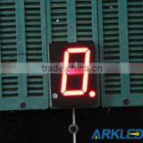0.8 Inch Single Digit 7 Segment LED Display Red Color