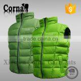 2015 Fashionable High Quality Eur Standard 100% Breathable Polyester Men Colorful Quilted Vest for Wholesales thumbnail-1