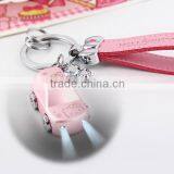 Pink Car Shape Keychains, Customized Car Metal Keychains, Customized Pink Car Shape Metal Keychains Manufacture thumbnail-3