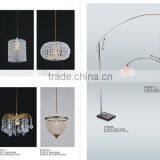 Modern Furniture Round Nature Wood Veneer Shade Pendant Lamp/Light thumbnail-6