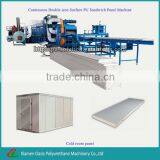 New Continuous PU Cold Room Panel Machine/PU Insulation Board Manufacturing Machine.