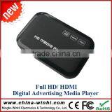 Plastic Shell VGA YPbPr HDMI Mini Advertising Media Box hd 720p Porn Usb sd Card Car Video Player thumbnail-1