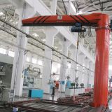 360 degree rotating floor mounted 1-5 ton pillar hoist small jib crane price