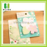 Eco Friendly Sticky Notes Adhesive Paper Note Memo Cube Sticky Notes With Pen
