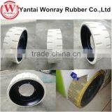 Good Wear Resistance Front Carrier Tires 410x130 Used for Special Vehicles Car thumbnail-1