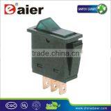 12V Illuminated Glow Rocker Switch thumbnail-1