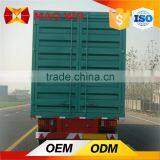 Tri-axle Dual Wheel Van Type Strong Utility Box Trailer thumbnail-5