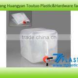 15 Liter Food Grade Collapsible Water Bag Plastic Water Container for Camper thumbnail-1