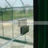 High Quality 4mm Temperate Glass Powder Coated Prefabricated Aluminum Frame Hobby Greenhouse thumbnail-6