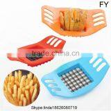 Easy to Use Stainless Steel and Plastic Manual Potato Chipper , Pototo Chips French Fries Cutter thumbnail-1