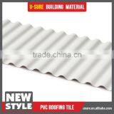 Durable Roof Materials 25 Years Guarantee Wind Resistance PVC Corrugated Roofing Sheet for Seafood Market thumbnail-5