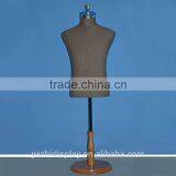 Fabric Tailor Male Torso Mannequin for Suit Display thumbnail-1