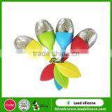 Hot Sale New Design Leaf Shaped Silicone Tea Infuser, Silicone Infusion Tea Bag thumbnail-1