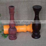 Colorful Decorative Tall Wooden Candle Holders for Weddings thumbnail-6
